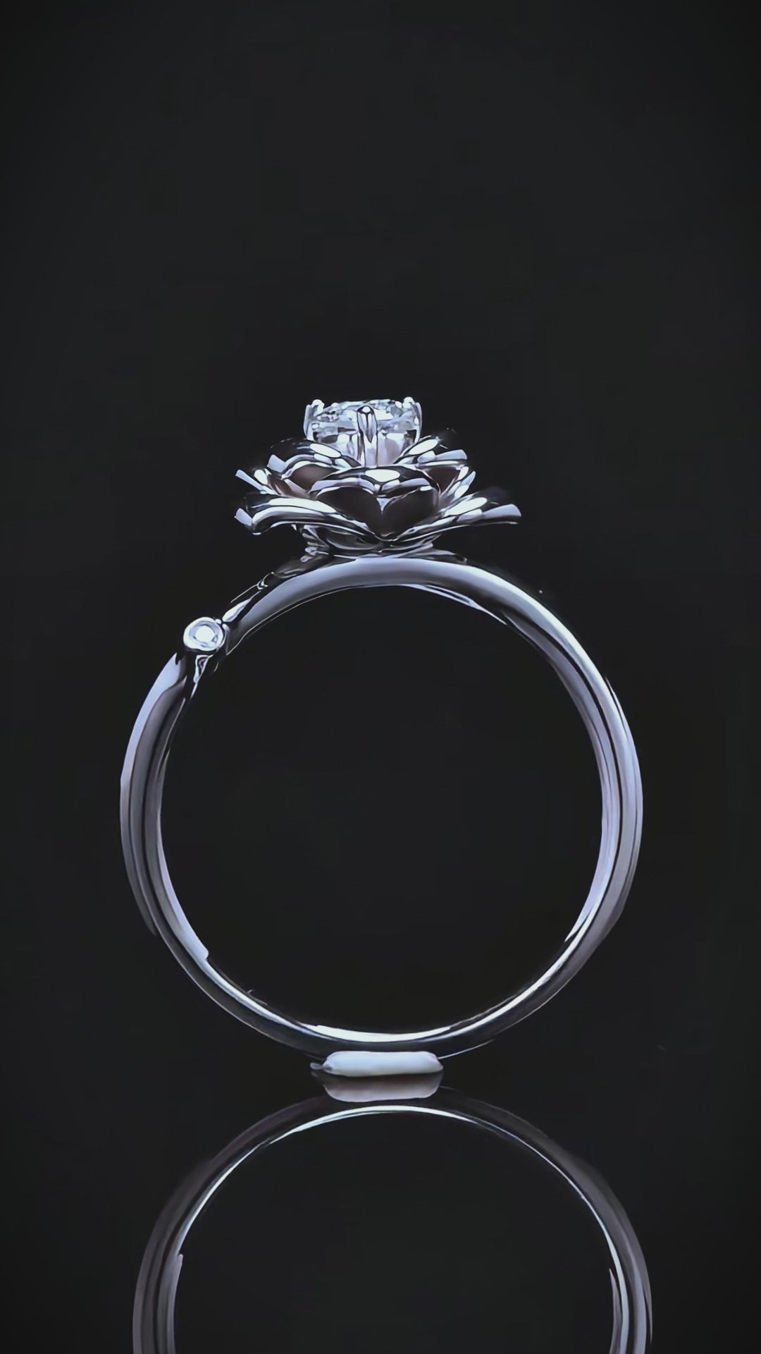 [Andrew Melborne] Camellia Diamong Ring